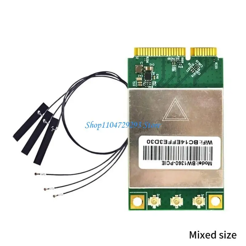 Y2GD BCM94360 BW1360 WiFi Card Mini PCIE 2.4G+5G Adattatore networking wireless gigabit