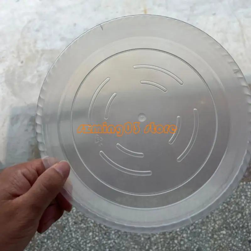 

H9EC 9/10.5Inch Plant Saucers Clear Plastic Heavy Duty Indoor Drip Trays