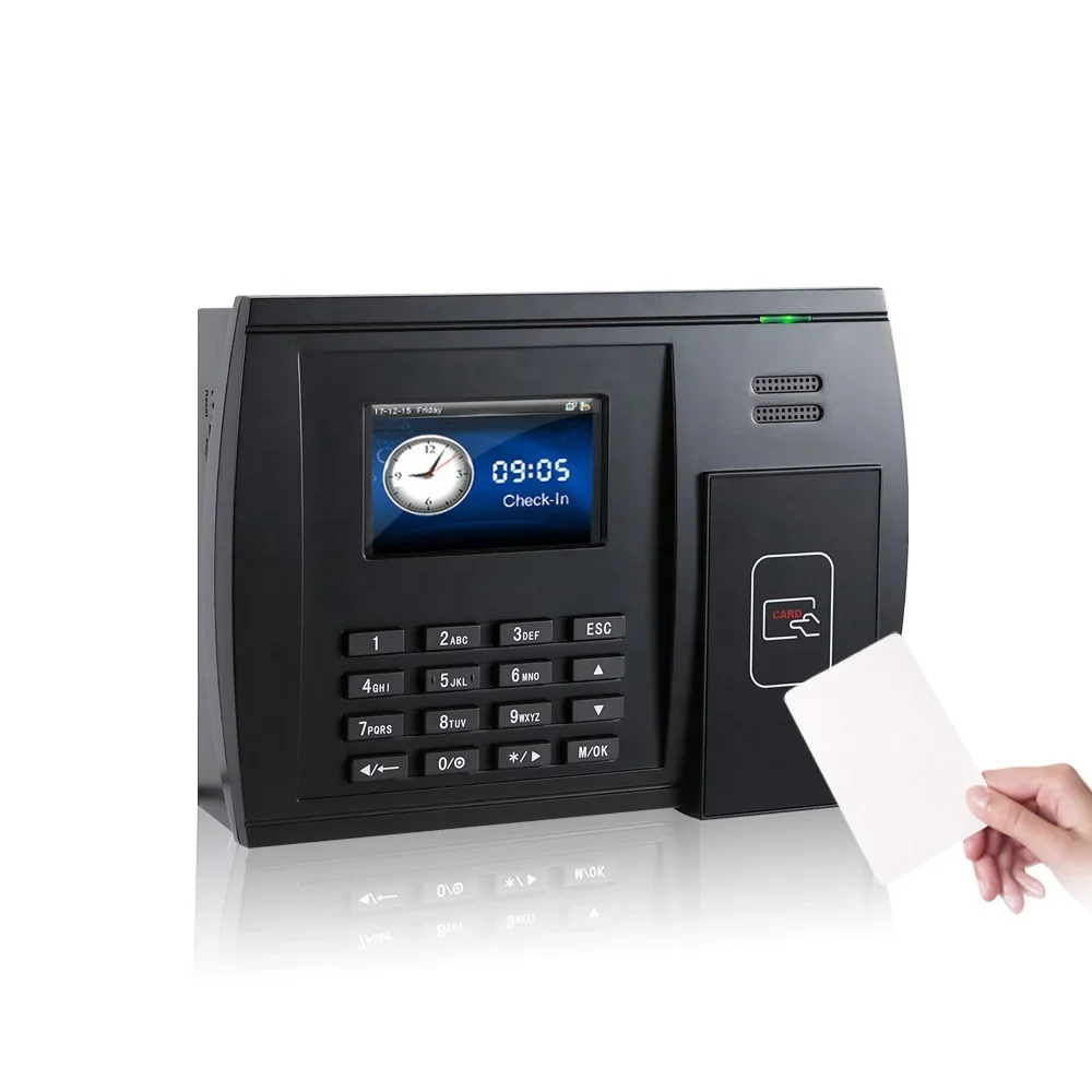 Time and Attendance Machine with TCP/IP and USB Port(S550) 3 Inch Punch Card FID