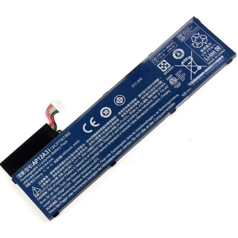 AP12A3i Battery Suitable for Acer Aspire W700 MA50 Tablet Pc M3 M5 M5-481G M3-581TG AP12A4i