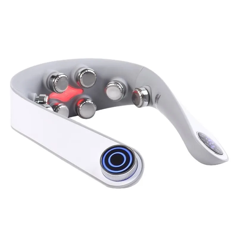 

Cross-Border's Holiday Gift Cervical Spine Massager With Hot Compress & Vibration For Neck & Shoulder Relaxation