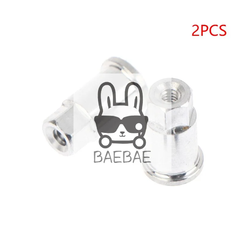 2PCS AE86 Ruota anteriore in metallo Adattatore mozzo esagonale 1/18 RC Auto Parti di aggiornamento Accessori per modello di auto telecomandate