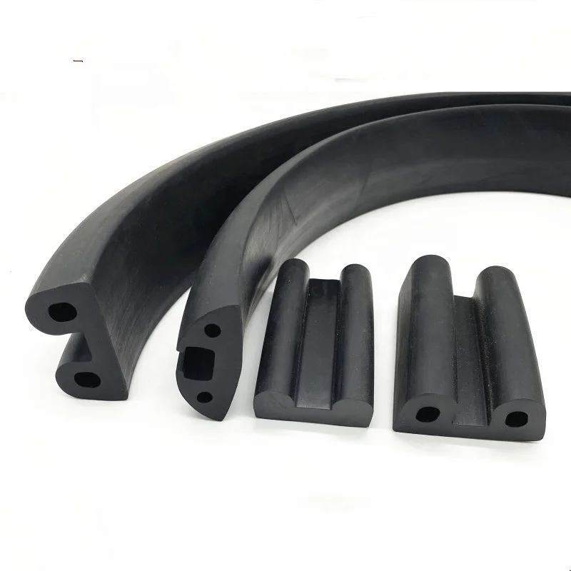 Marine Anti-collision Rubber Strip U-shaped Fender Rubber Strip D-shaped Anti-collision Strip