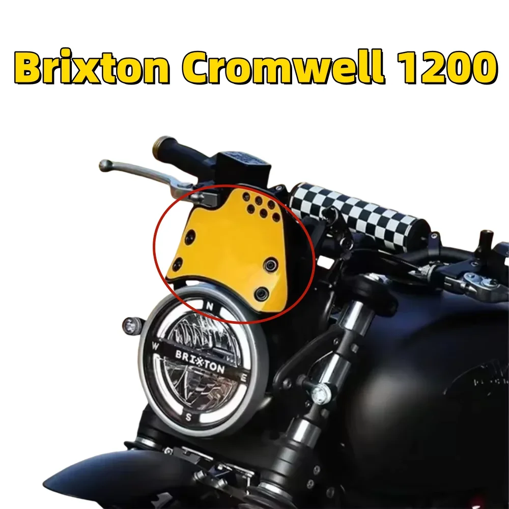 

Новые аксессуары для мотоциклов, подходят для лобового стекла Brixton Cromwell 1200, ретро-стиль, применяется для Cromwell 1200 1200 Cromwell 1200