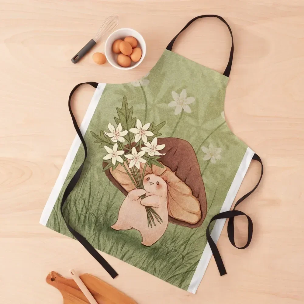 

Spring Flowers Apron Men gift Kitchen New 2022 Year kitchen utensil Teacher Apron