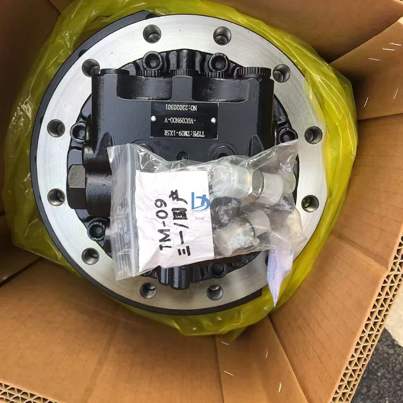 SY60/70 XE60/75 70D R60/80 DH60/70 SH60/75 EC55 Mini Excavator Final Drive TM09 Track Motor TM07 TM09 Traveling Motor Assy TM09