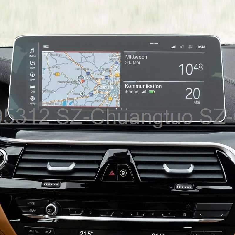 

Tempered Glass Screen Protector For BMW G30 G31 Series5 2021 2022 12.5 inch Car GPS Navigation Film Anti-scratch Accessories