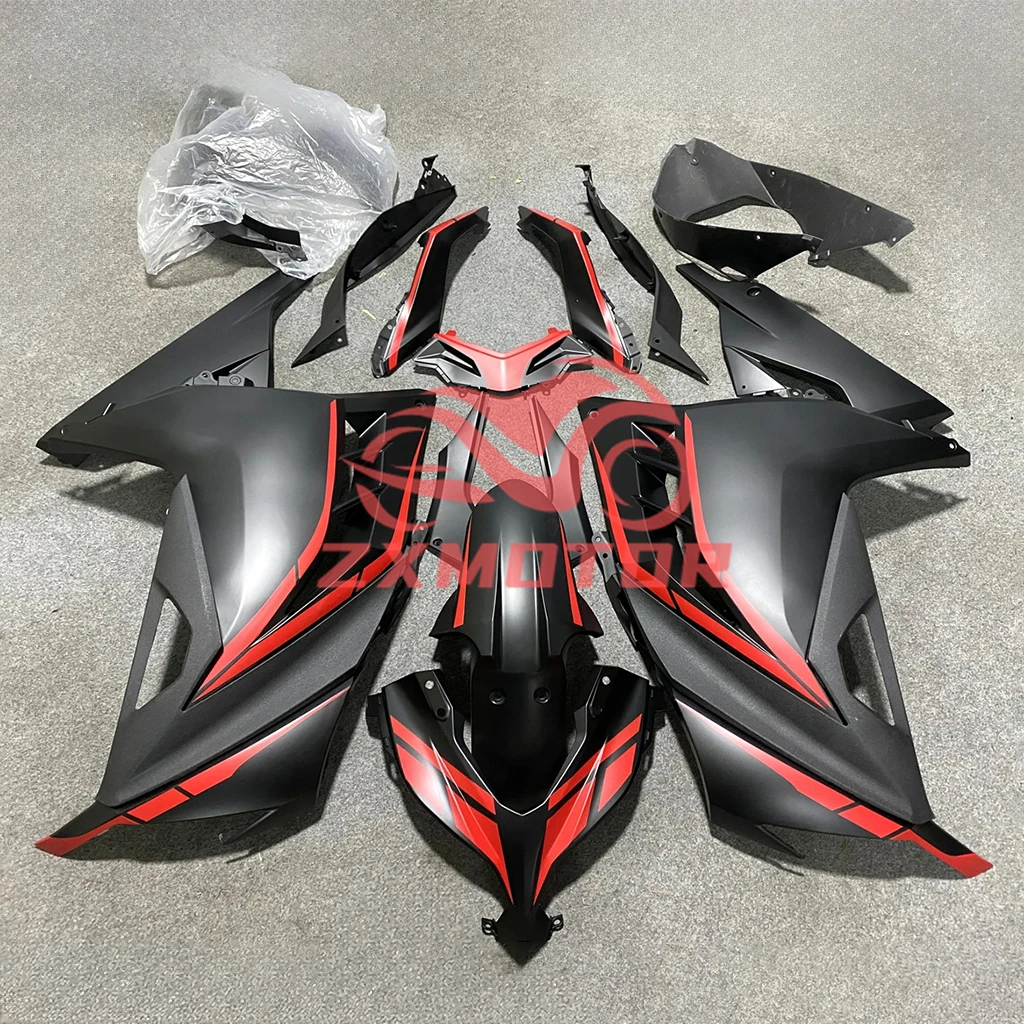 For KAWASAKI Ninja300 2013-2017 Prime Fairing Set Ninja250 13 14 15 16 17 Customizable Body Set Motorcycle Fairings Plastic Kit