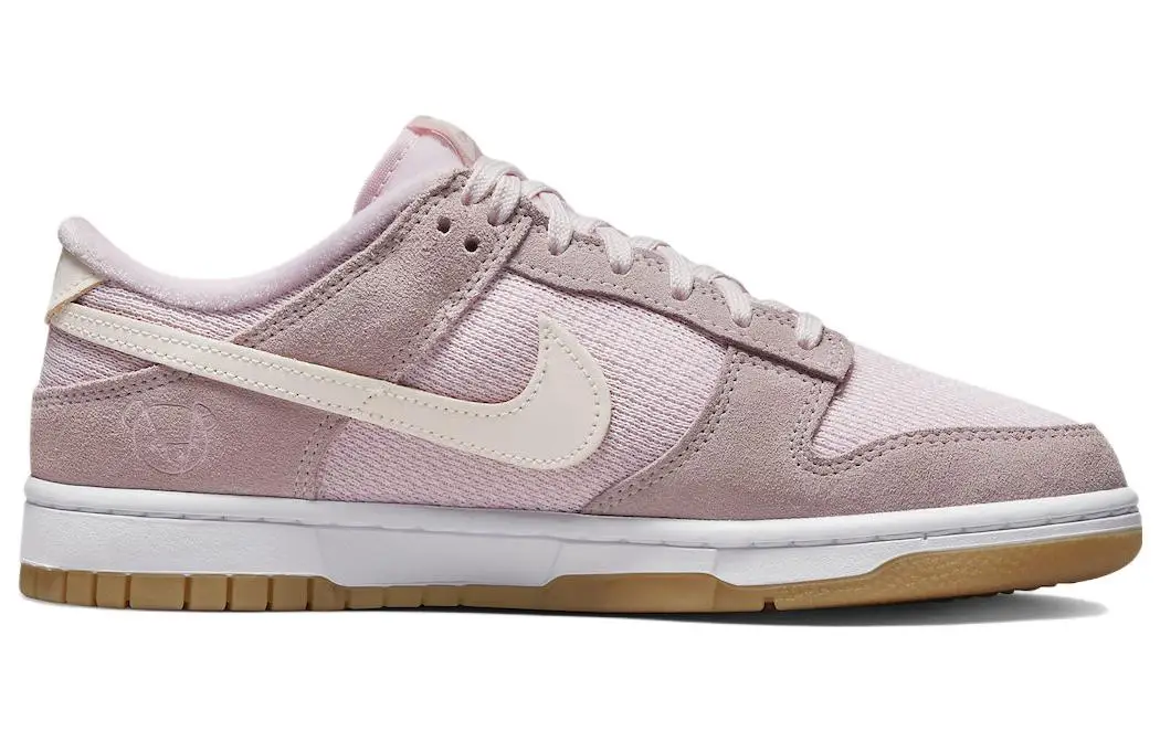 Nike Women's Dunk Low 'Teddy Bear - Light Soft Pink' Sneakers shoes With Original Box