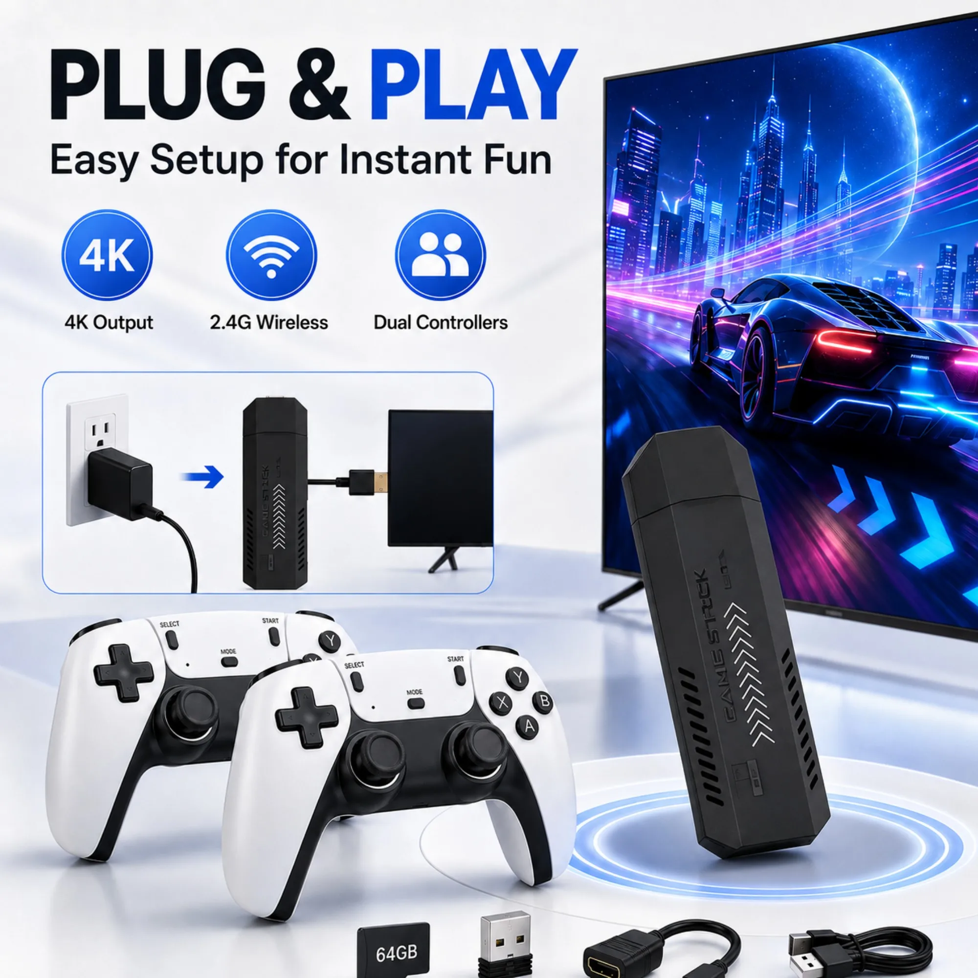 Konsola do gier 4K HD Video Ha – Gaming Console X2 recenzja i cena