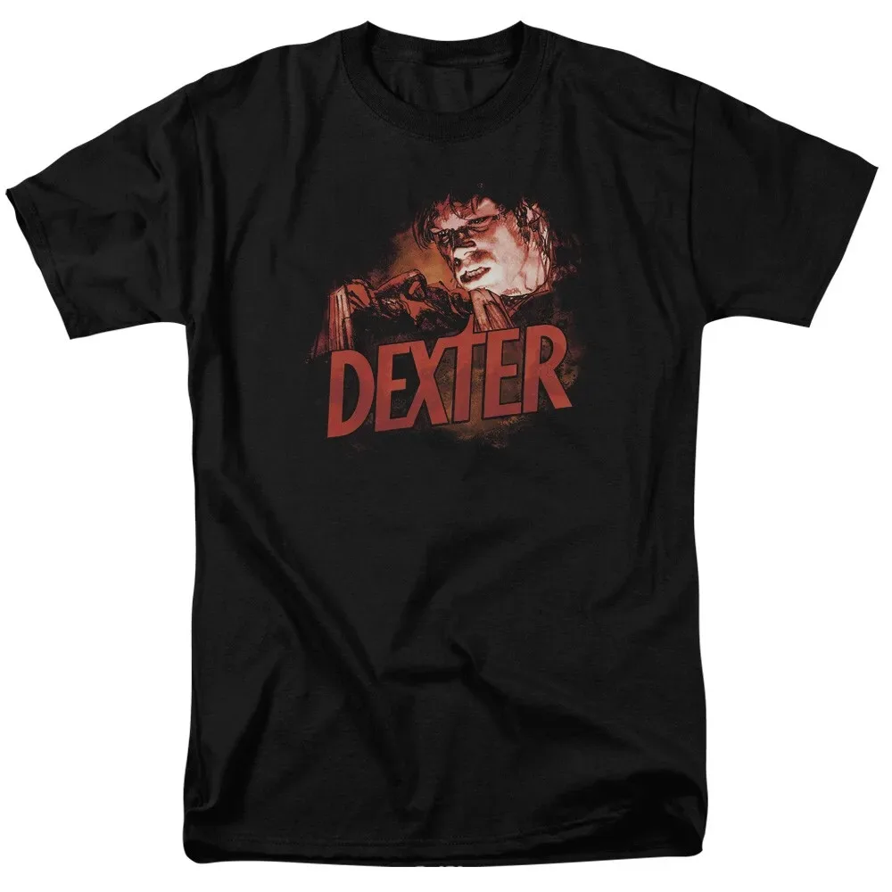

DEXTER DRAWING Licensed Adult Men's Graphic Tee Shirt SM-3XL