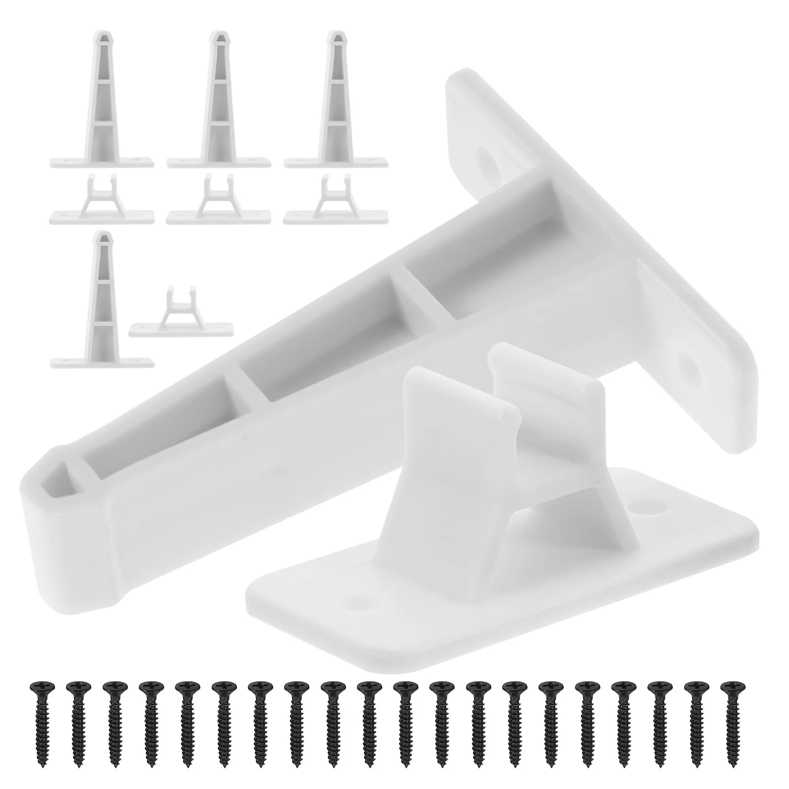 

5Sets Plastic Door Holder Buckles Secure Rv Yacht Doors Durable Lock Catch Retainer Replacement Rv Door Holder