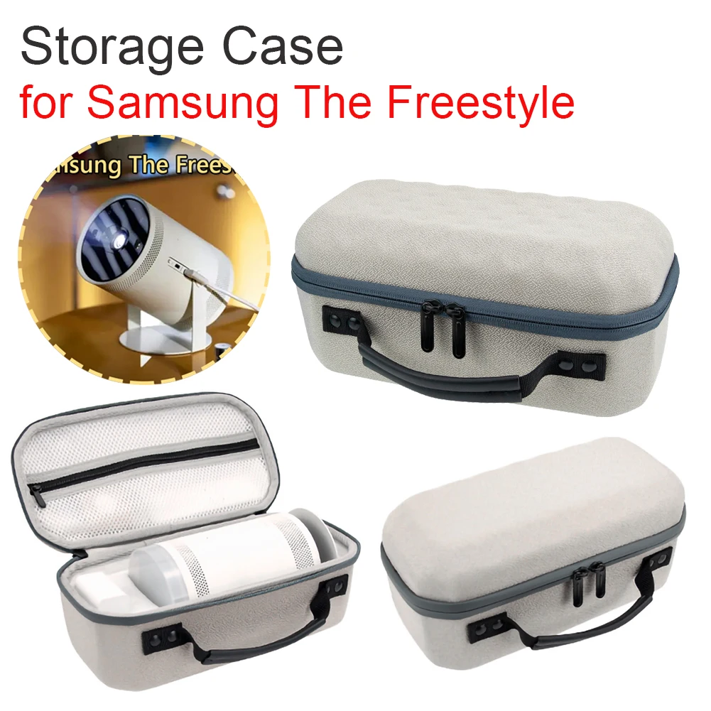 נייד קשיח EVA אחסון נרתיק נסיעות מקרה עבור Samsung את פריסטייל רוכסן מגן נשיאת שקיות מקרן נשיאת תיק