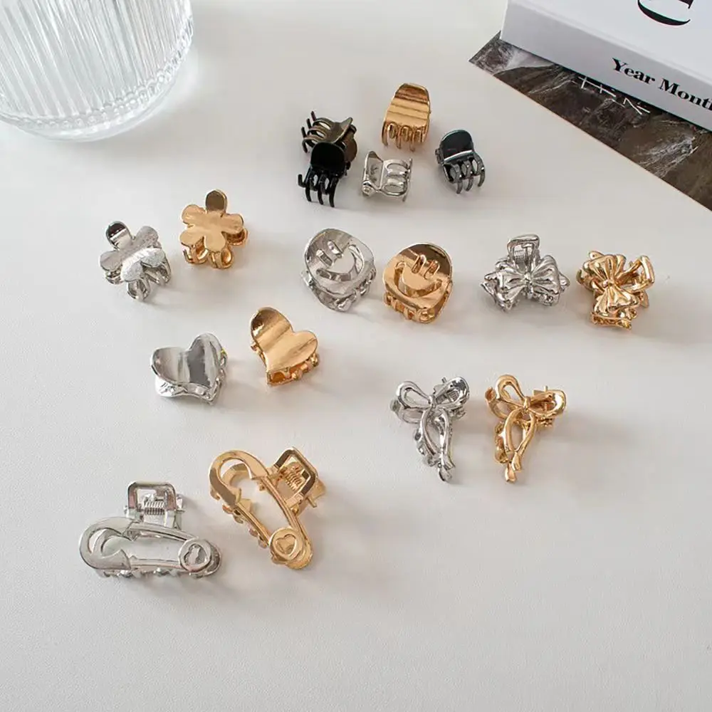 Мини-заколка для волос с защитой от сутулости, простая металлическая челка в Корейском стиле, заколка для волос, аксессуары для волос с сильным захватом, женская заколка с акулой