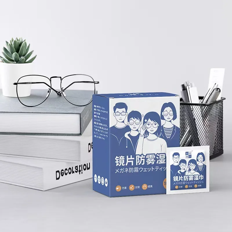 Cleaner Wipes Glasses Cleaner Wet Wipe Disposable Anti Fog Misting Dust Remover Cleaning Lens Wipes Sunglasses Phone Screen