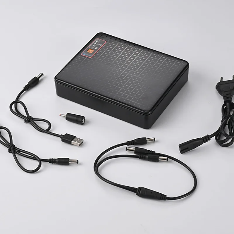 مصدر الطاقة راوتر ضوء مراقبة القط احتياطية UPS إمدادات الطاقة غير المنقطعة في حالات الطوارئ سعة كبيرة التحمل