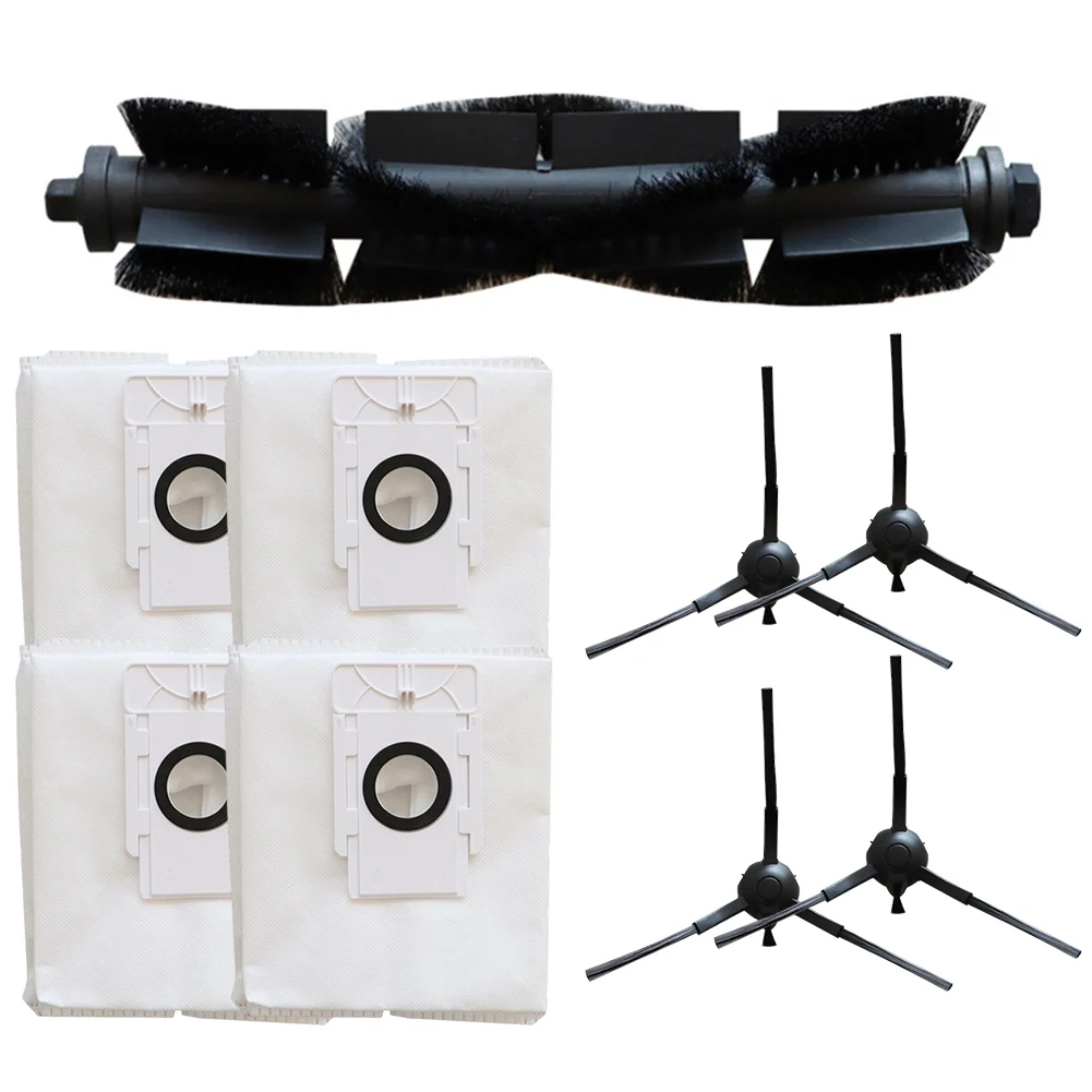 

Dust Bag Set Robot Vacuum Kit Floor Care Home Cleaning Comprehensive Cleaning Tool Dirt And Debris Removal Black White