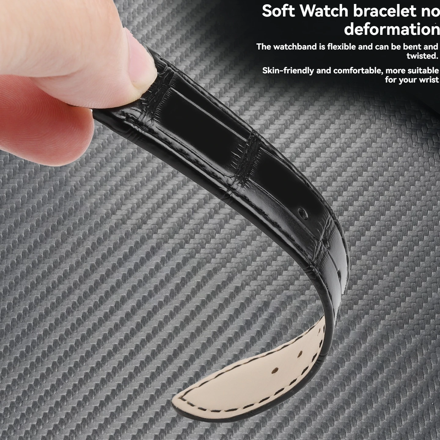 Для Ulysse Nardin BLAST Series ремешок для часов с вечным календарем из натуральной кожи, высококачественный ремешок из воловьей кожи 322-00, мужская модель 43 мм