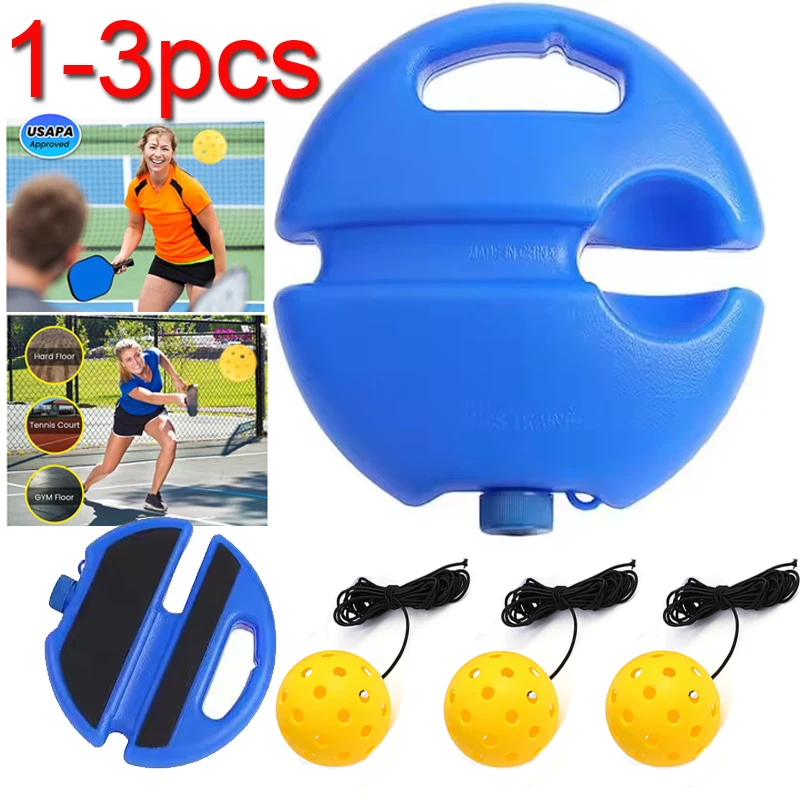 

Pickleball Trainer Pickleball Ball With String Pickleball Accessories Pickleball Training Aid For Sport Single Player Adult