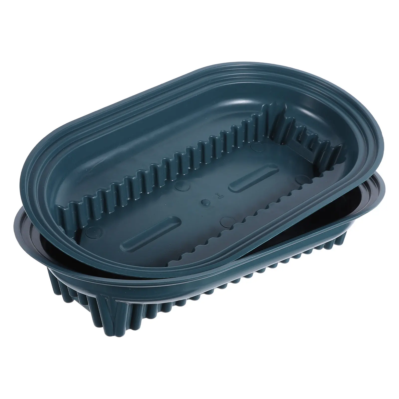Floral Foam Mud Tray Base for Fresh Flower Arrangements – 2pcs Stable Flower Basket Holder for Wedding & Party Tables
