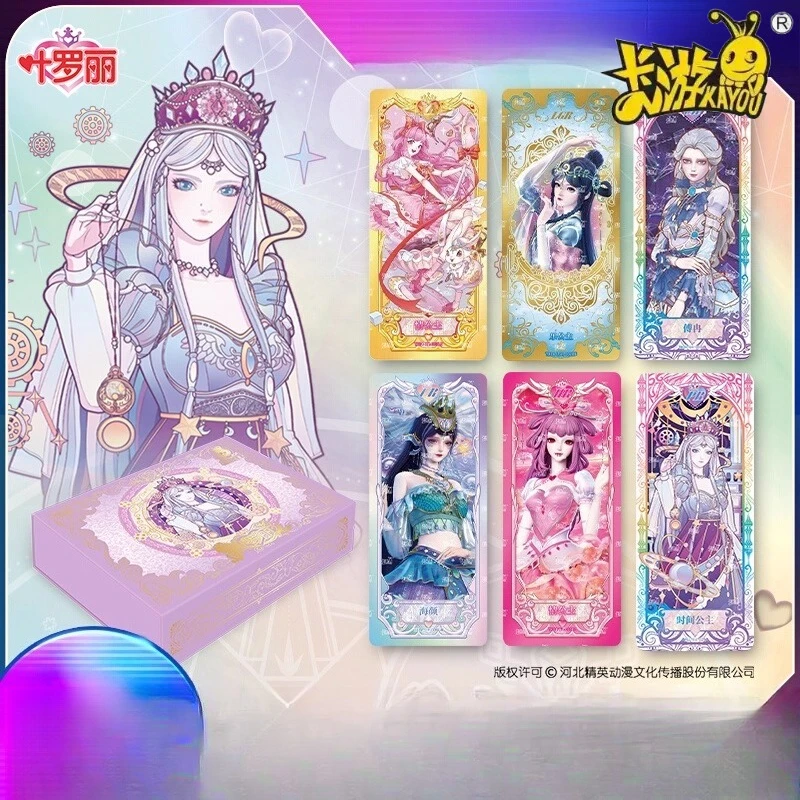 

KAYOU Card Mania "Tong Xin" Gift Box Vol 4, Official Ye Luo Li Cards for Girls, Complete Collectors Set
