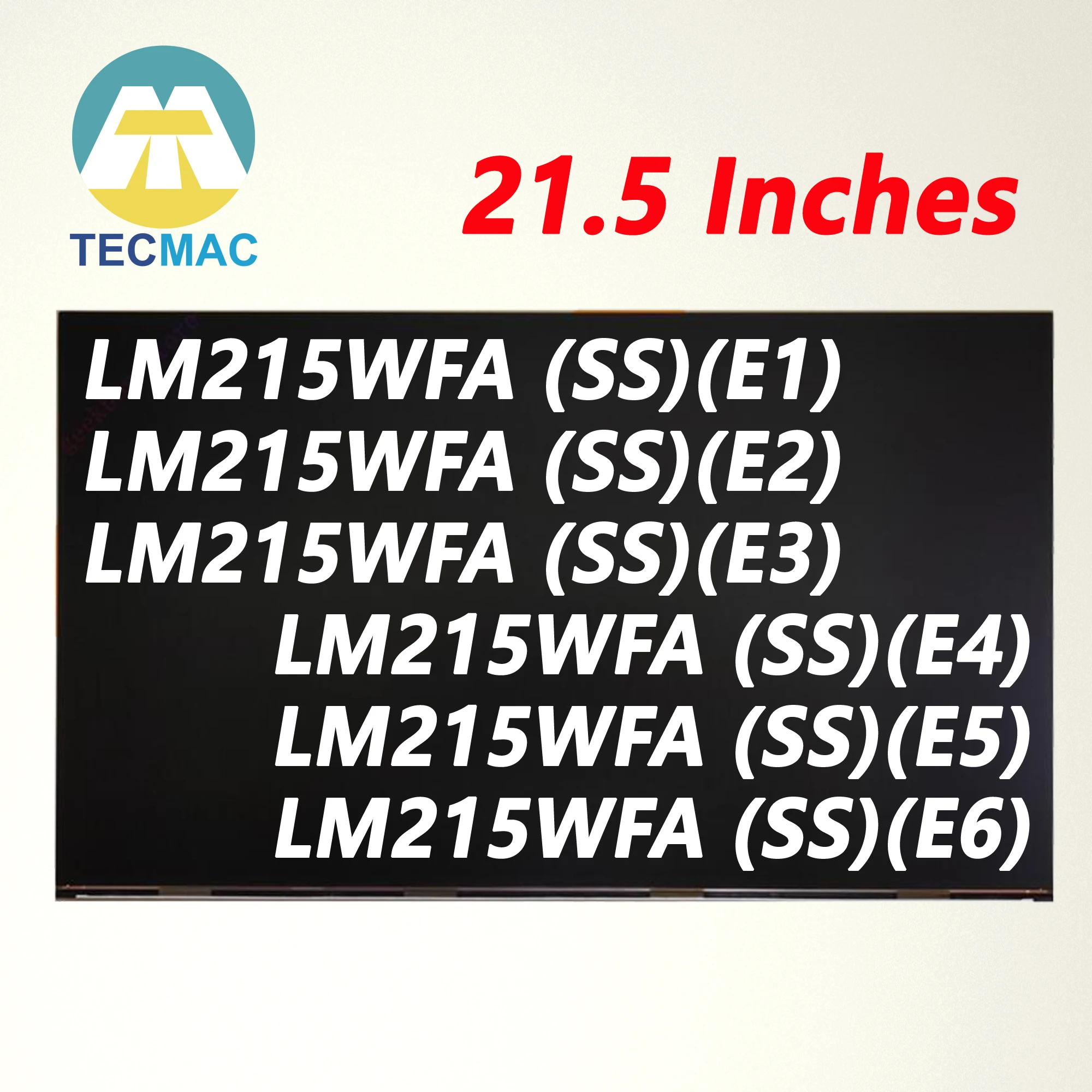 Imagem -01 - Nova Tela de Toque Lcd Lm215wfa Sse1 Sse2 Sse3 Sse4 Sse5 Sse6 para Aio Display Painel Substituição
