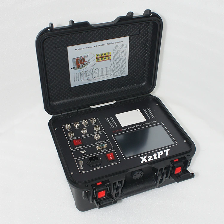 HV circuit breaker dynamic analyzer portable circuit breaker tester  XZT7112 High Voltage Circuit Breaker Analyzer