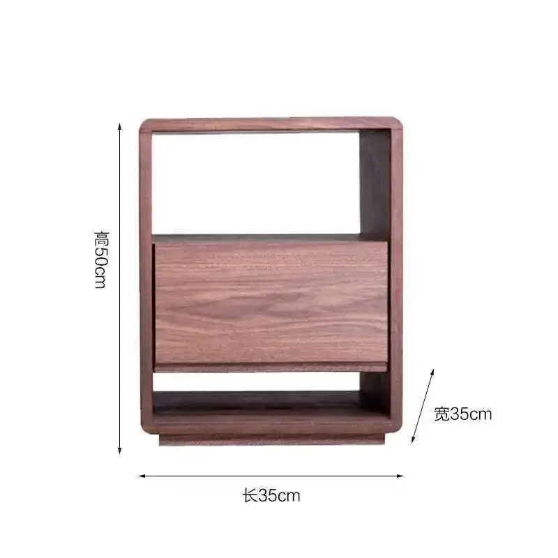 Modern Aesthetic Nightstand Luxury Italian Storage Minimalista Bedside Table Nordic European Mesa De Cabeceira Bedroom Furniture