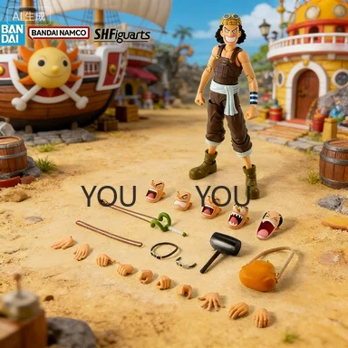 

Коллекционная фигурка S.H.Figuarts One Piece для взрослых: Усопп «Романс на рассвете», оригинальная фигурка из ПВХ