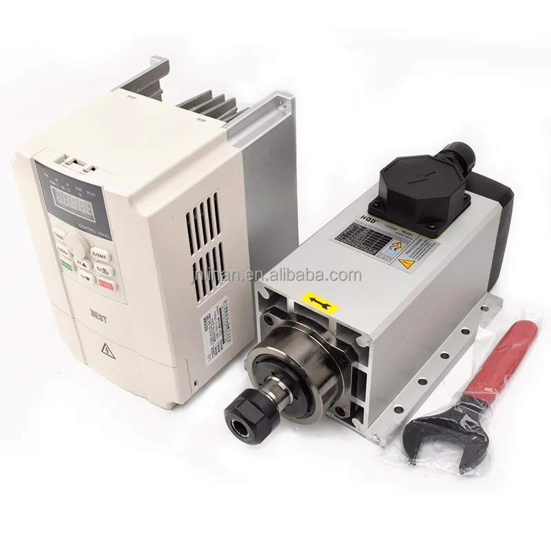 

HQD GDF46-18Z/3.5 Er25 Cnc air Cooling Spindle Motor Vfd Kit air Cooled Spindle 3.5kw Spindle for Cnc Machine