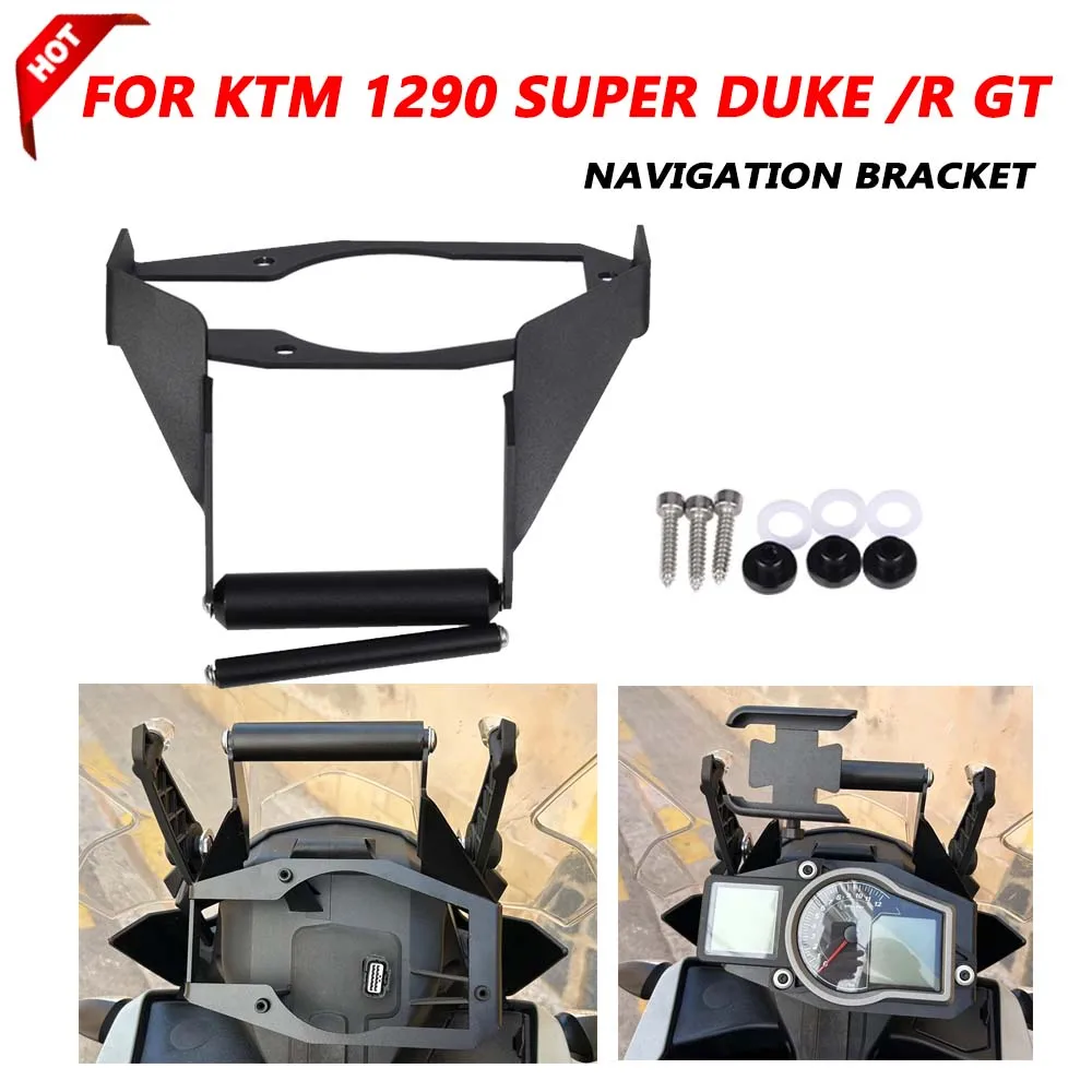 

For KTM 1290 Super DUKE GT R Superduke 1290GT Motorcycle Accessories Mobile Phone Mount Stand GPS Holder Navigation Bracket