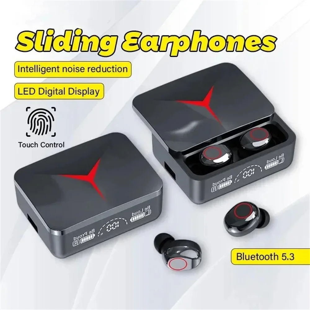 Waterproof Wireless Headphones Sport Bluetooth 5.3 Earbuds TWS Touch Control Noise Cancelling Music HiFi Stereo Gaming Headsets