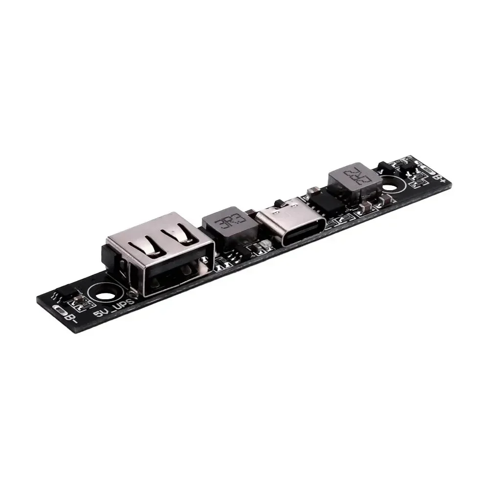 DC5V 18650 شاحن بطارية ليثيوم مجلس DC-DC تصعيد الداعم UPS محول شحن مصدر طاقة احتياطية