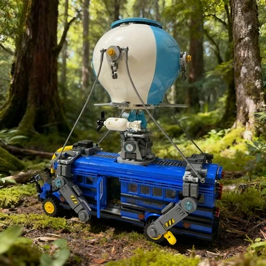 Ensemble de blocs de construction de Bus en briques, modèle de combat, 77073, Compatible avec les particules Legoed, adapté aux cadeaux de noël