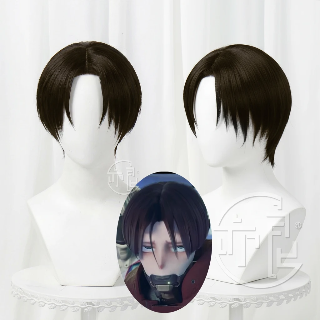 

Milky Subway: The Galactic Limited Express Kurt Cramer Cosplay Wig 30cm Dark Brown Heat Resistant Synthetic Hair