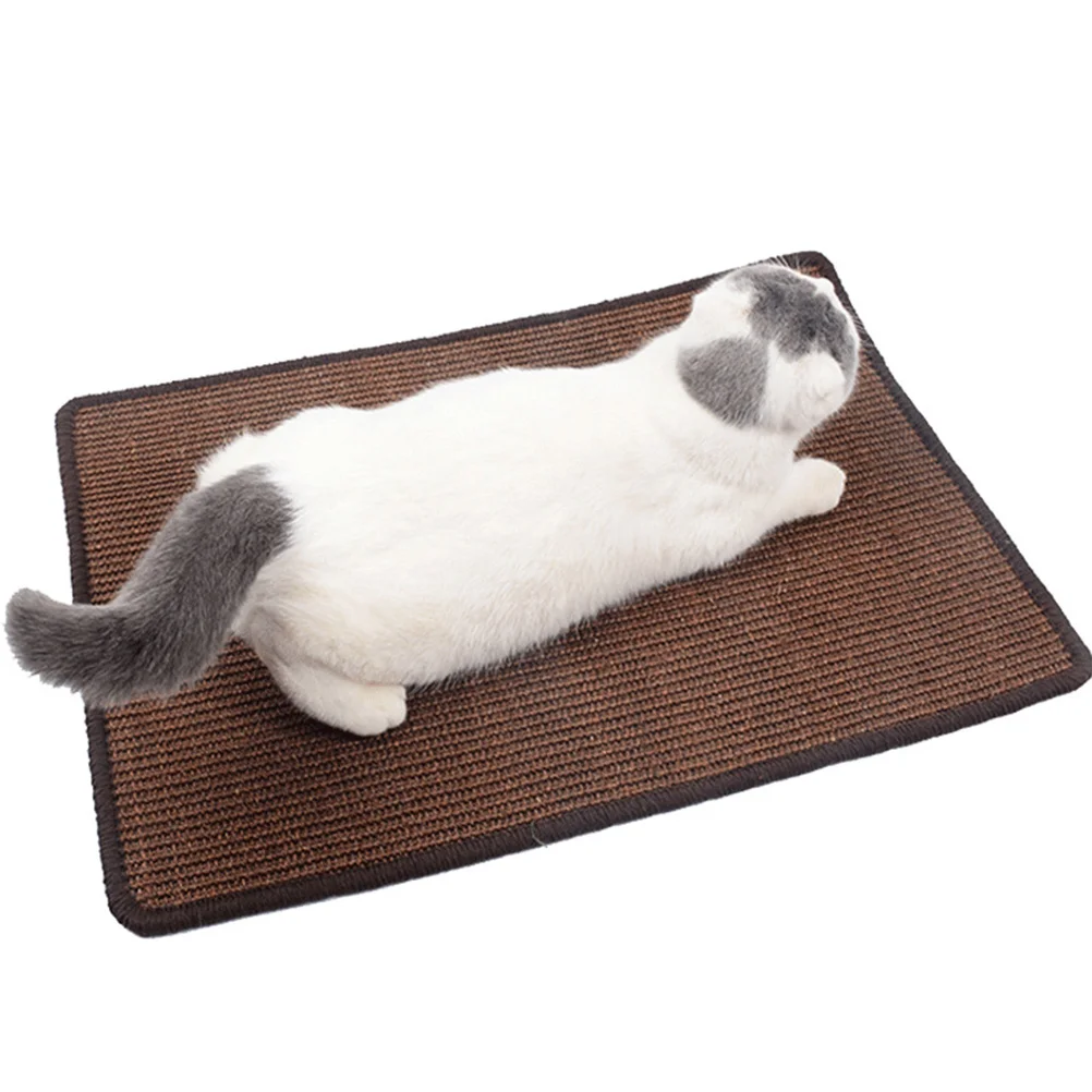 

Sisal Mat Cat Scratching Board Cushion Random Color Small Style Cat Claw Grind Pad Scratch Cushion Pet Supplies