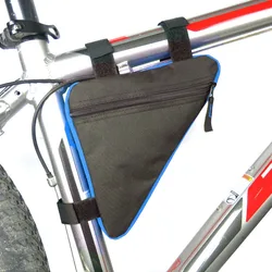 Triangle Bicycle Bags Bike Bag Bicycle Front Top Tube Frame MTB Bags Storage Waterproof Cycling Pouch Bag Bicycle Accessories