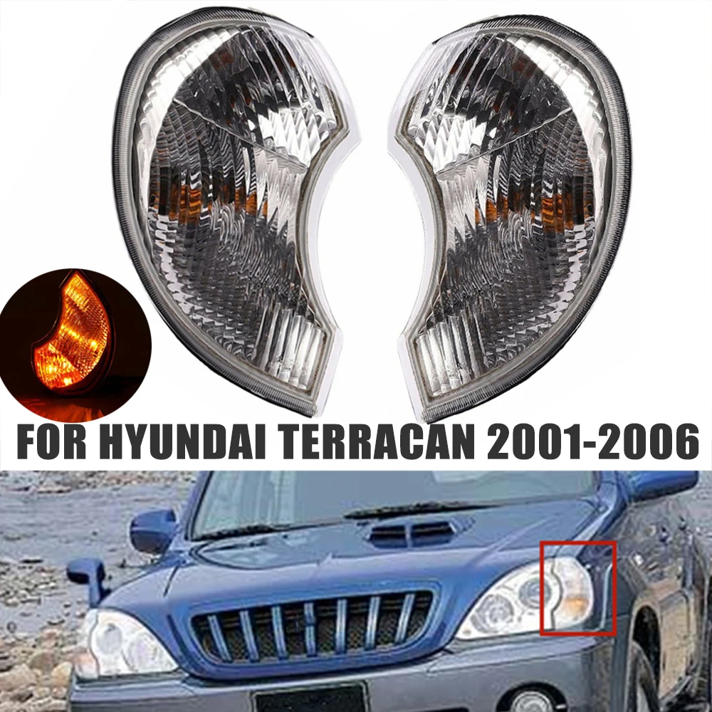 

Corner Lamp For Hyundai Terracan 2001 2002 2003 2004 2005 2006 Turn Signal Light Car Headlight Assembly Indicator Cornering Lamp