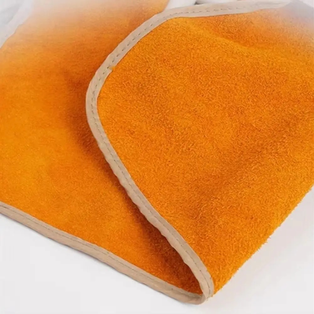 

Flip Open Lens Welding Helmet Mask Durable Comfortable Leather Welding Hood Sweat Absorption Heat Resistant