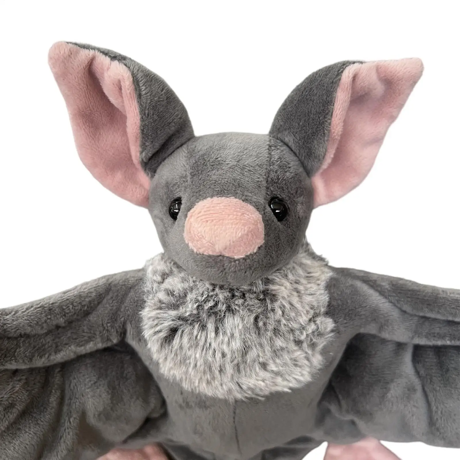 Animal relleno de murciélago, juguete de murciélago suave y espeluznante, decoración de muñeca aterradora, suave para coleccionistas de todas las edades, cumpleaños, niños, Halloween, Navidad, Pascua