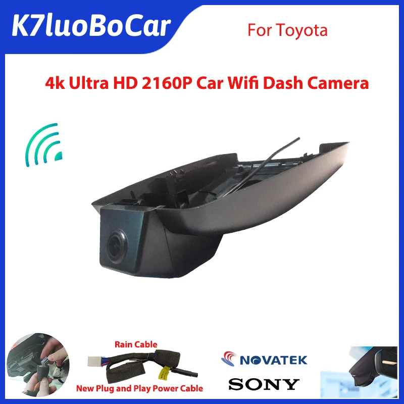 

4k 2160P Car Dvr Full HD Plug and play Wifi Dash Cam Car Dvr Camera For Toyota RAV4 Luxury RAV 4 High-end High Edition DashCam