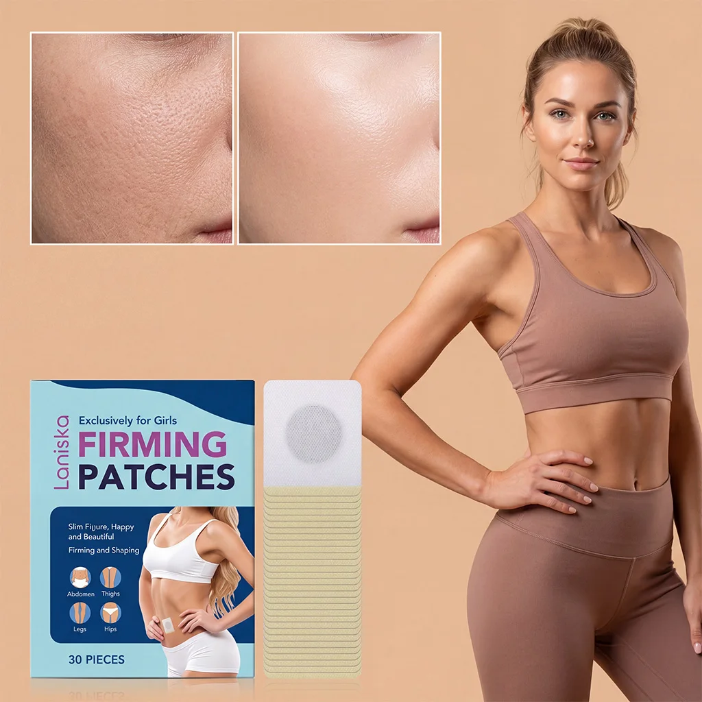 Laniska Abdominal Care Patch Cellulite Removal Body Shaping Firming Fat Burning Accelerate Metabolism Weight Loss Slim 30pcs