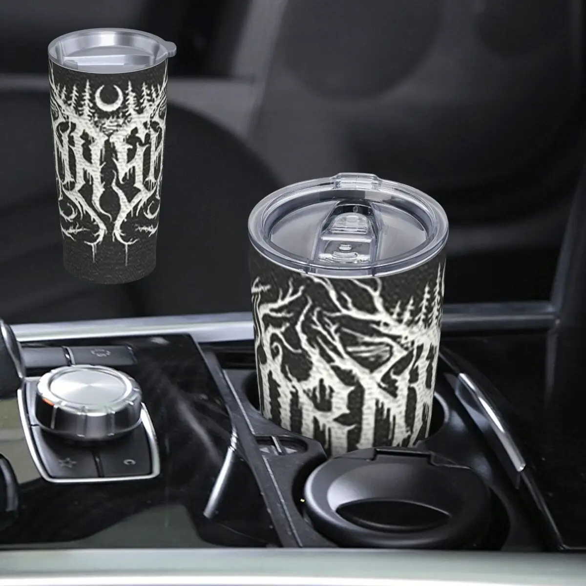 Lorna Singer Shore Band Stainless Steel Tumbler Vacuum Insulated Mug Thermal Cold Cup Straw With Lid 20oz
