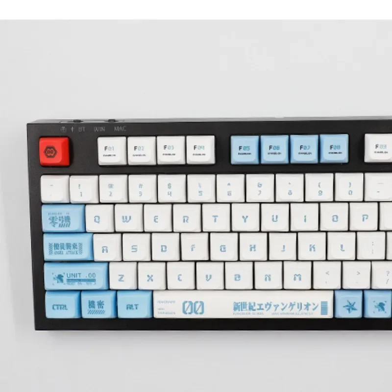 Teclas de 134 teclas XDA altamente sublimadas PBT adequadas para teclado mecânico teclas personalizadas