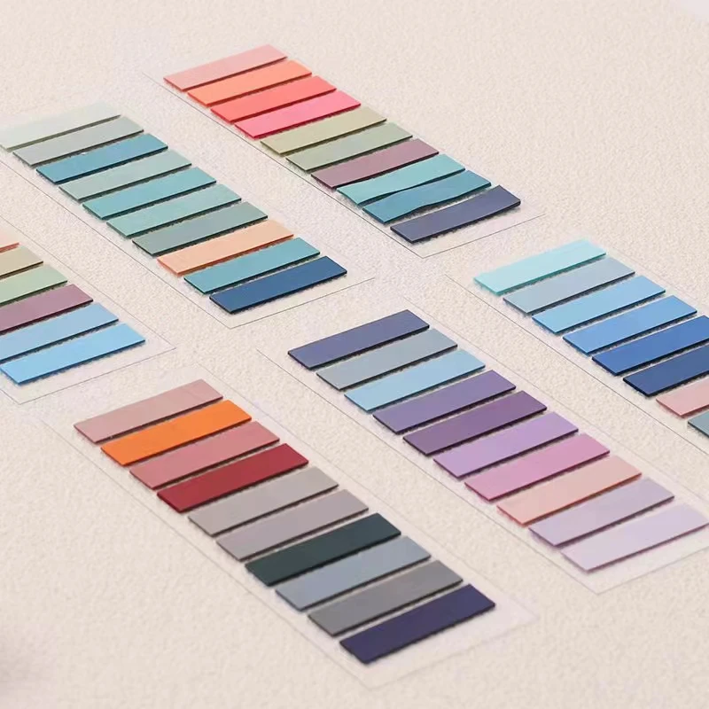 200 Blatt Haftnotizen, transparent, Haftnotizen, Index-Tabs, Pfeil-Flaggen für Seitenmarkierungen, Planer, Aufkleber, Büro, Schule – Detail 5