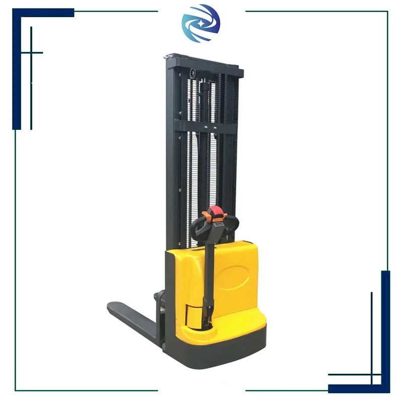 Lifting Equipment Pallet Truck Stacker Warehouse Industrial Walking Electric Pallet Stacker For Storage Rack