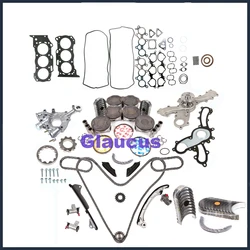 2GR 2GRFE engine Rebuild Kit for LEXUS ES350 RX350 TOYOTA AVALON CAMRY HIGHLANDER RAV4 SIENNA VENZA 3456CC V6 3.5L 2005-2015