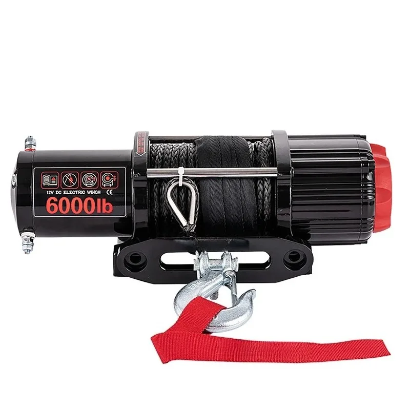 

Mini Crane Electric Winch Synthetic Rope 12V/24V UTV6000S
