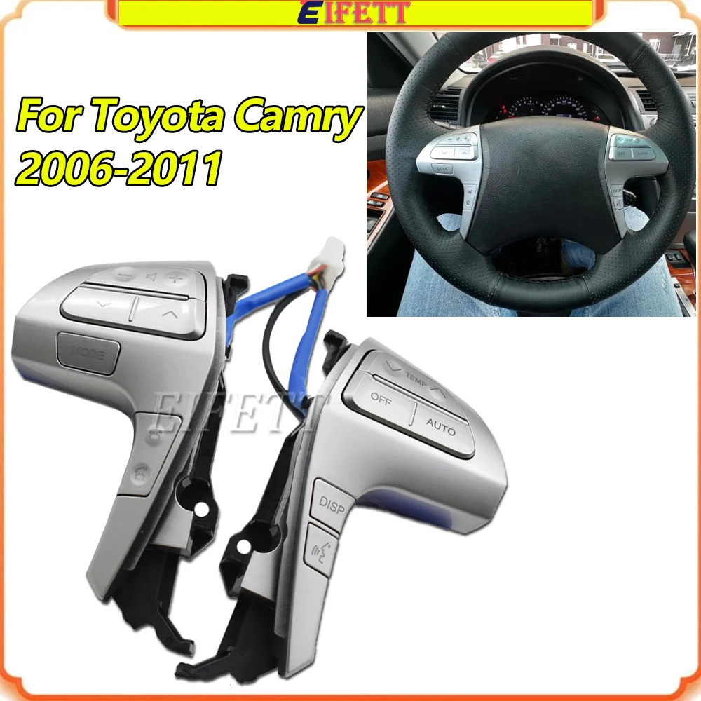 

For HIGHLANDER CAMRY INNOVA FORTUNER 84250-06180 Auto Multifunction Steering Wheel Audio Control Button Button Volume Button