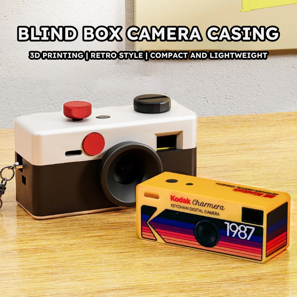 3D Printedfor For Kodak Charmera Keychain Digital Camera Magnetic 3D Printedfor For Kodak Charmera Keychain Digital Camera Magnetic